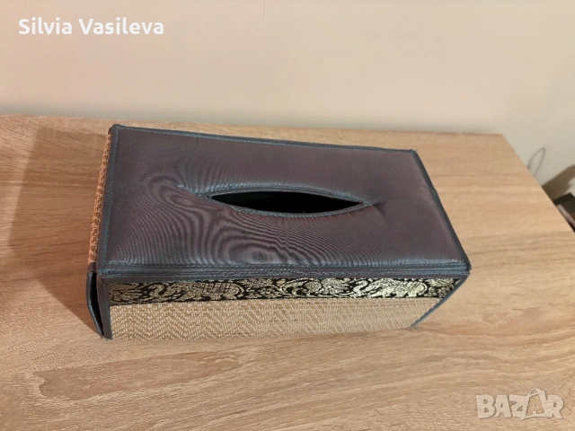 Кутия за сухи кърпички, снимка 2 - Декорация за дома - 53153929