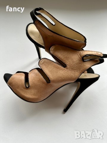 Обувки на висок ток в телесен цвят - Номер 39, снимка 3 - Дамски обувки на ток - 11115510