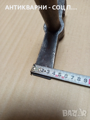 Соц Стар Каменоделски Инструмент Чук 0.700кг., снимка 13 - Антикварни и старинни предмети - 52665736