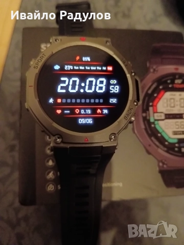 Sport Watch GPS T-rex 3 , снимка 3 - Смарт гривни - 51628350