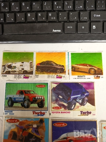 Картинки от дъвки Турбо, снимка 7 - Колекции - 42006220