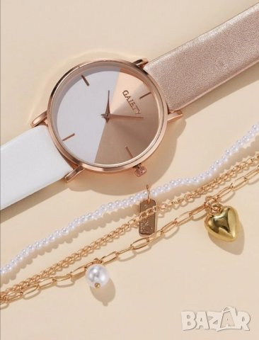 Дамски часовник с гривна Colorblock , снимка 3 - Дамски - 41756020