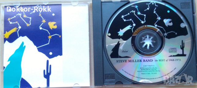 Steve Miller Band – The Best Of 1968 - 1973 (1990, CD), снимка 3 - CD дискове - 41603024