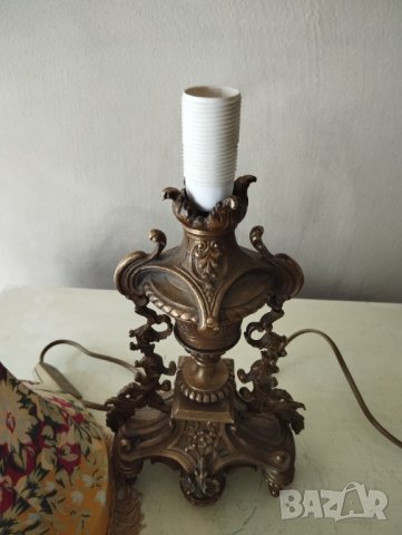 Барокова настолна лампа, снимка 5 - Настолни лампи - 41893186