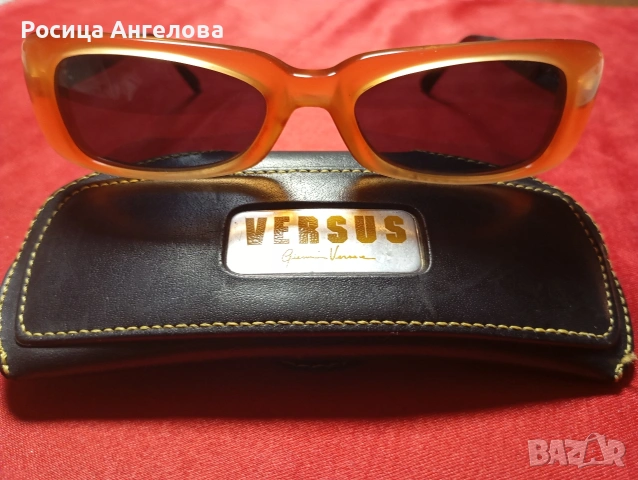 Оригинални слънчеви очила унисекс автентични Versus с оригинален калъф естествена кожа Versus , снимка 3 - Слънчеви и диоптрични очила - 53529031