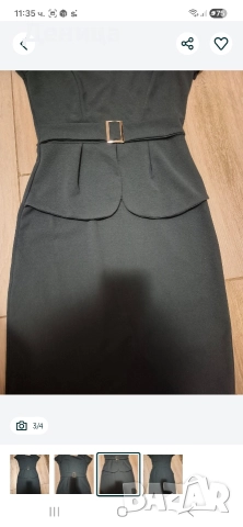 елегантна дамска рокля , снимка 3 - Рокли - 52695178