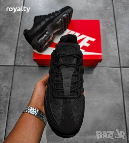 Nike Air Max 95 Black мъжки маратонки , снимка 6 - Маратонки - 51625233