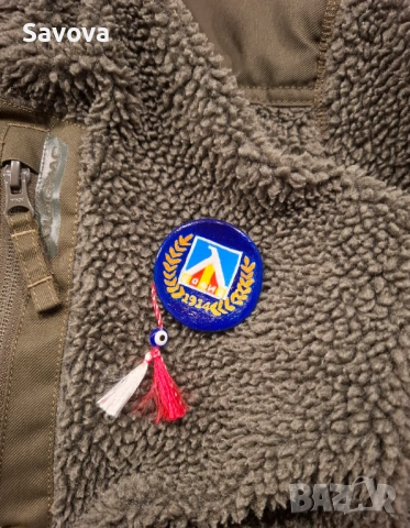 Мартеница-брошка Левски-София, снимка 3 - Ръчно изработени сувенири - 53129264