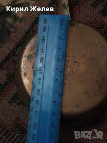 Стара медна горелка или спиртник 54300, снимка 7 - Антикварни и старинни предмети - 53624298