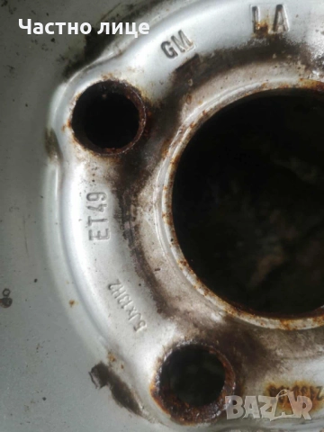 Железни джанти - 4 бр., за Опел корса, снимка 2 - Гуми и джанти - 52005266