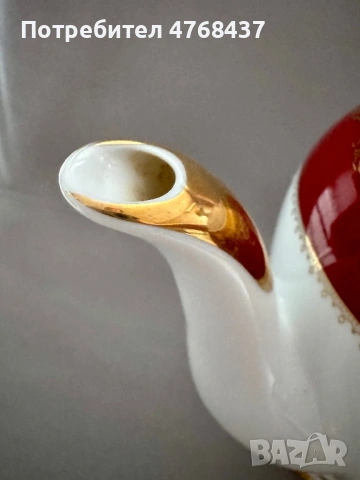 Порцеланова Кана за кафе и латиера, снимка 8 - Прибори за хранене, готвене и сервиране - 53869661