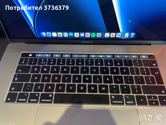 MacBook Pro 15” 2017 I7-7820HQ/Radeon Pro 560/16GB RAM/512GB SSD Storage ГАРАНЦИЯ!, снимка 4 - Лаптопи за работа - 40747001