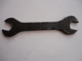 Немски старинен гаечен ключ 18/19, снимка 2