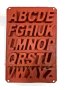 Големи главни букви азбука латиница латински силиконов молд форма украса фондан гипс сапун шоколад 