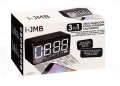 Промоция ! Bluetooth часовник - будилник - радио i-JMB, снимка 4
