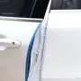 Синя карбонова протекторна лайсна за врата 5 m, снимка 2