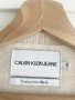  пуловер вълна кашмир цвят слонова кост, с кройка Calvin Klein Jeans, с лека кройка, мек и топ, снимка 6