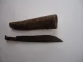 Огромен овчарски нож каракулак с кания , снимка 6