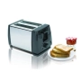 Тостер за хляб, 750W, 2 филийки, 6 степени, Инокс, снимка 6