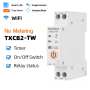 Многофункционален смарт WIFI прекъсвач и таймер, TXCB2-TW, снимка 1