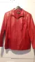 Дамско червено сако /яке / - естествена кожа , снимка 1