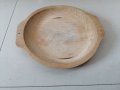Дървена чиния 24 см. , снимка 1 - Други стоки за дома - 40455930