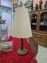 Красива антикварна френска бронзова нощна лампа , снимка 1 - Антикварни и старинни предмети - 41489757