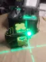 Лазерен нивелир Huepar S04CG-L, 4D, Зелен лъч, Обхват 20м, Включени аксесоари, снимка 2