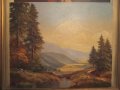 Прекрасна маслена картина пейзаж, снимка 4