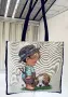 Голяма  дизайнерска чанта шопър, снимка 17