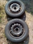 	4 Броя Зимни гуми сьс джанти 175/70/14  за пежо -ситроен, снимка 5