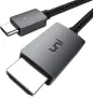 UNI 3м високоскоростен USB-C към HDMI кабел 4K@30Hz>Thunderbolt 3/4-iPad Pro/Air,MacBook Pro,Galaxy, снимка 1