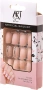 Комплект изкуствени нокти Art 2C в прасковен цвят с декорация от кристали, снимка 2