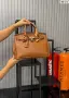 Hermes Birkin Луксозна Дамска Чанта С Декоративен Шал - Различни Цветове Код SEM-795, снимка 5