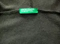 BENETTON фина вълна кафява с качулка, снимка 3