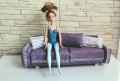 диван за кукла Барби, обзавеждане за кукли, снимка 1 - Кукли - 44238401