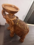 Индийски слон - СВЕЩНИК, богато декориран | естествена смола, снимка 2