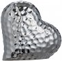 Настолно керамично декоративно релефно сърце, 11х5,5х12 см, снимка 3