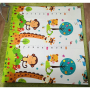 4137 Сгъваемо детско килимче за игра, топлоизолиращо 180x200x1cm - Жираф и Цифри, снимка 7