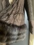 Зимно яке с естествен косъм, размер S, снимка 12