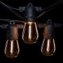 Водоустойчив гирлянд за външно осветление с 10 броя LED крушки, снимка 3