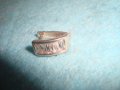 СТАРА СКЪПОЦЕННА СРЕБЪРНА ОБЕЦА СРЕБРО 925 - АНГЛИЯ с ФАСЕТ КРИСТАЛИ 25916, снимка 12