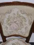 Винтидж кресло Луи XV с богата дърворезба , снимка 7