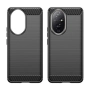Honor 200 5G Удароустойчив Carbon Fiber Калъф и Протектор, снимка 9