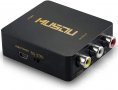 HDMI към AV видео аудио конвертор 1080P за телевизор, компютър, PS3, Blue-Ray