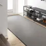 vidaXL Мат за врата Сив и черен 120 x 250 cm 100% Полиамид, снимка 3