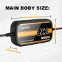 Смарт импулсно зарядно устройство за акумулатори COREBOX, 12V, снимка 4