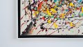 Абстрактна картина JP 2 R, снимка 5