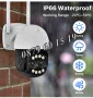 Въртяща IP безжична камера външен монтаж 8MPX с двойна леща, снимка 1