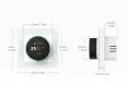 Смарт WiFi Термостат Tuya за Водно Подово Отопление 3A, Програмируем, снимка 10